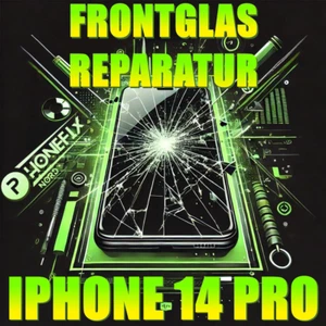 iPhone 14 Pro Frontglas Tausch Display Reparatur ⭐EXPRESS⭐PROFESSIONELL⭐ - Bild 1 von 2