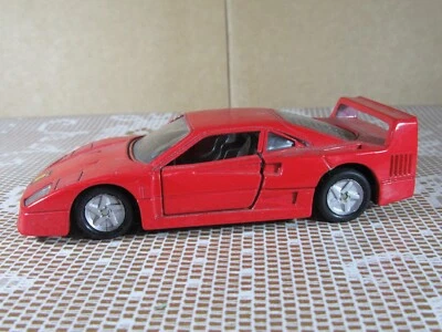 A188 Maisto Shell Ferrari F40 Supercar Rojo 1:39 Juguete A Fricción Probado Ok - Imagen 1 de 4