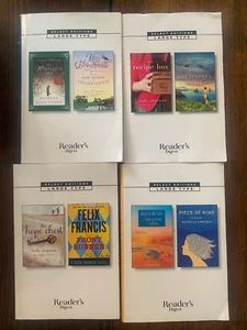 Lot of 4 Softcover Readers Digest Books Select Editions Large Type Print Novels - Picture 1 of 1