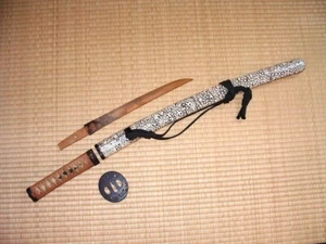 [GN1-PB-14] Japanese Sword:  Wakizashi Koshirae