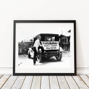 Vintage Photo - Prohibition 1930's I am not a Bootlegger  Wall art, Home Decor - Picture 1 of 2