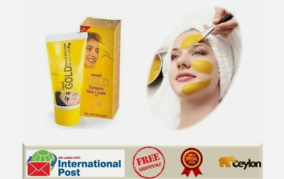 Emami GOLD Turmeric Skin Lightening Cream 30ml 24k Gold Natural Herb Extracts
