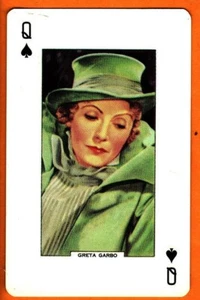 Greta Garbo / Screen Legends Swap Playing Card / 1991 - Bild 1 von 2
