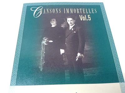 CHANSONS IMMORTELLES Vol.5 Tape Cassette Vanstory Canada VSK-2005 - Image 1 of 4