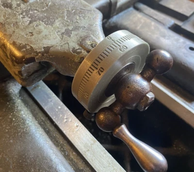 KD3DPRINTING South Bend 13 lathe Compound large 2.5" dial upgrade, easy read and adjust!