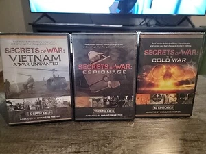 Secrets of War: Vietnam (+ SOW: Espionage and SOW: The Cold War) 3 Brand New DVD - Bild 1 von 10