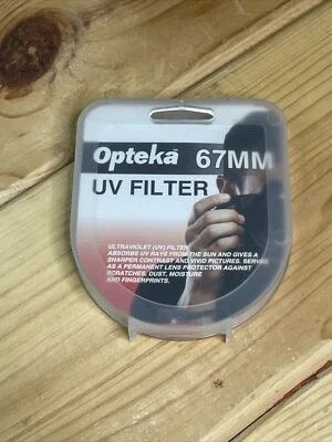 Opteka 67mm UV Camera Filter OPT67MMUV - Image 1 of 3