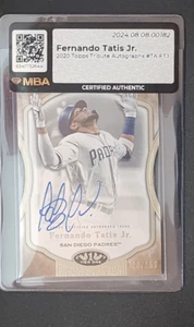 Topps Tribute Auto 2020 Fernando Tatís Jr./150 certificado MBA 6341732644 - Imagen 1 de 2