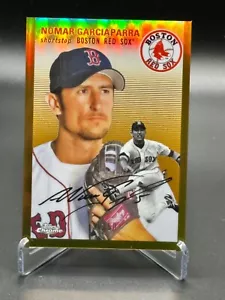 2023 Topps Chrome Platinum Nomar Garciaparra #493 Gold Refractor 36/50 Red Sox - Picture 1 of 3