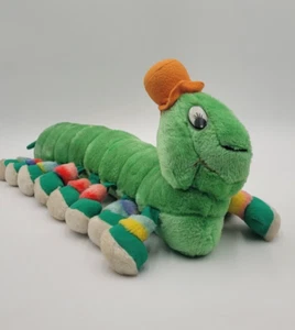 Vintage 20" Plush Caterpillar Muliti Color Lotsa Lotsa Legs Clone VGUC - Picture 1 of 5