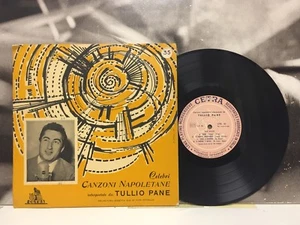 Tullio Pane - Famous Songs Neapolitan 10 " Vinyl VG 1955 Zither Lpa 20 - Bild 1 von 3