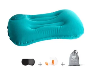 Reise Ultralight Camping Kopfkissen für Strand Faltbar Aufblasbares Kissen - Bild 1 von 11