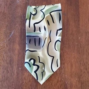 Corbata J Garcia "Wake To Music" Colección Cuarenta y Cinco Multicolor 100% Seda 59"x4" - Imagen 1 de 9