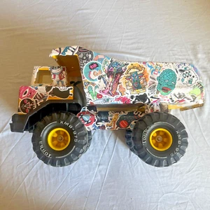 Vintage Tonka Turbo Diesel Dumper Truck / Tipper XMB- 975 1980's / 90's W1D - Picture 1 of 9
