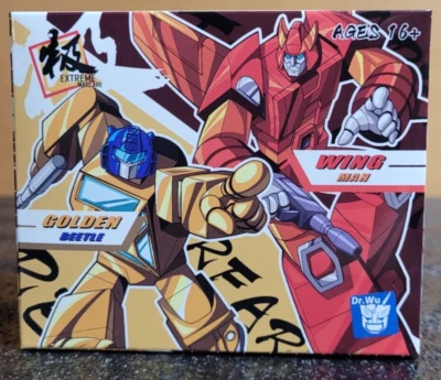 Juego de figuras Dr Wu DW-E34G Golden Beetle & DW-E35M Wingman Foto 1 de 4