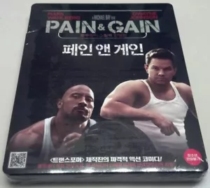 Pain and Gain STEELBOOK (Blu-ray, Korea Import) REGION FREE RARE ONLY 800 Made - Picture 1 of 11