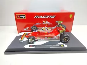 Ferrari 312T4 GP Monaco #11 J. Scheckter F1 World Champion 1979 - 1/18 Burago - Foto 1 di 8