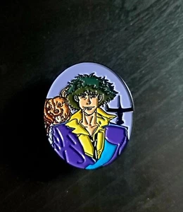 See You Space Cowboy Button - Cowboy Bebop Pin - Anime Pin - Picture 1 of 1
