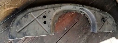 Cubierta de motor Porsche 914-4 usada genuina placa de hojalata 1970 a 1974 022119517R Foto 1 de 3