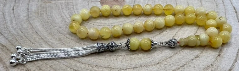 Tesbih Gebetskette Misbaha | Echter Bernstein Kehribar Rosary Amber Kaliningrad - Bild 1 von 4