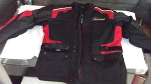 Motorradjacke MODEKA 2XL , schwarz - rot , guter Zustand - Bild 1 von 3