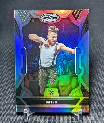BUTCH Certified Holo Foil SMACKDOWN 2022 Panini Chronicles WWE Card #225 - Image 1 of 2