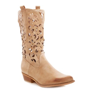 stivali donna estivi stivaletti texani camperos scarpe traforati TOOCOOL G629 - Imagen 1 de 33
