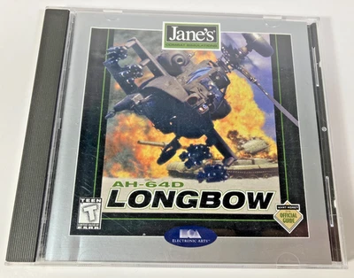 Vintage 1999 Jane's Combat Simulations Longbow AH-64D Windows PC Computer Game - Image 1 of 4
