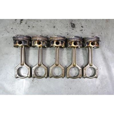 2011-2017 BMW F30 335i F10 535i N55 6-Cyl Piston and Connecting Rod Set of 5 OEM - Image 1 of 4