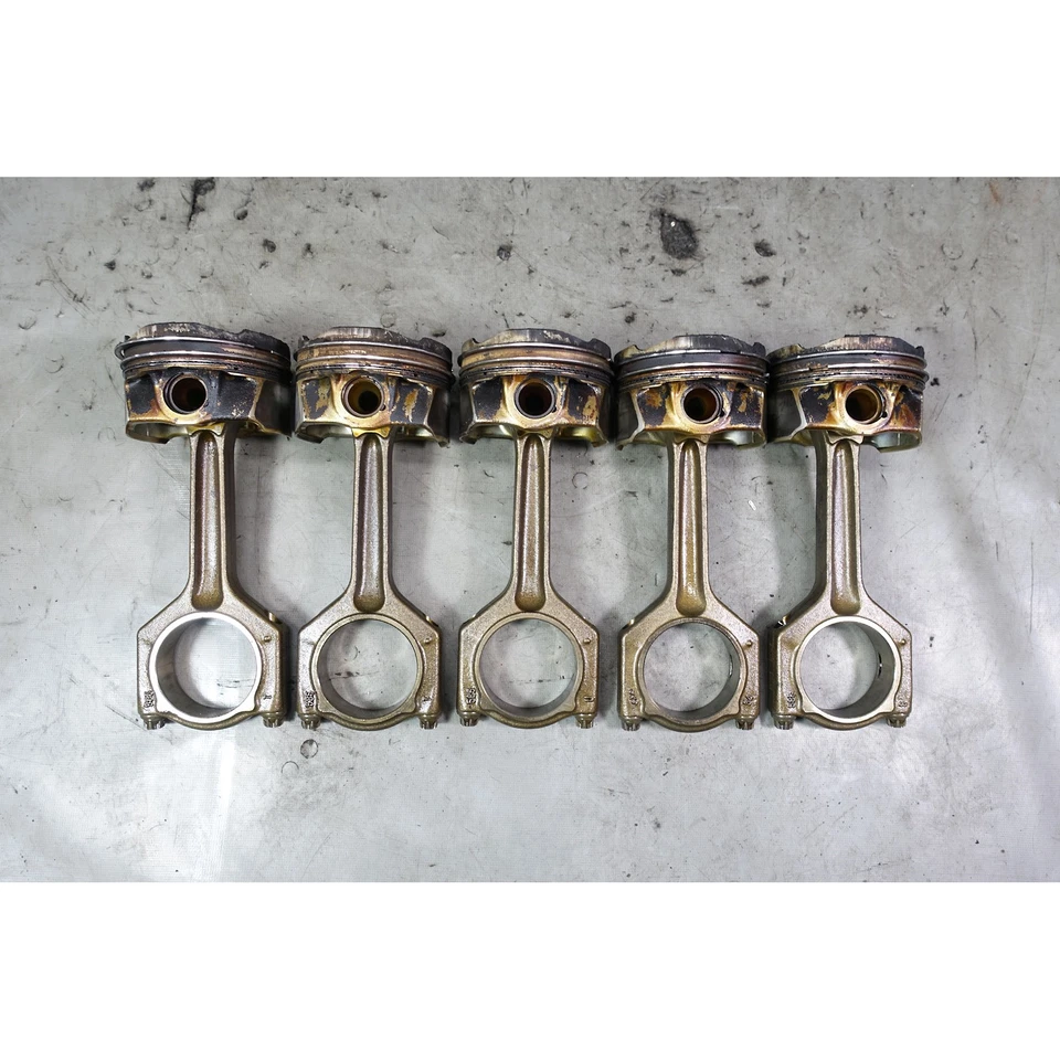 2011-2017 BMW F30 335i F10 535i N55 6-Cyl Piston and Connecting Rod Set of 5 OEM - Imagem 1 de 4