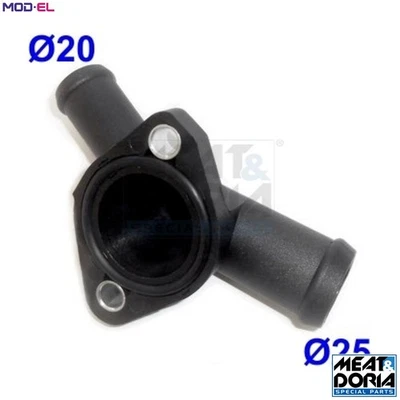 COOLANT FLANGE 93158 FOR VW CARAVELLE/EUROVAN/IV/Bus/TRANSPORTER/Mk BORA GOLF - Image 1 of 4