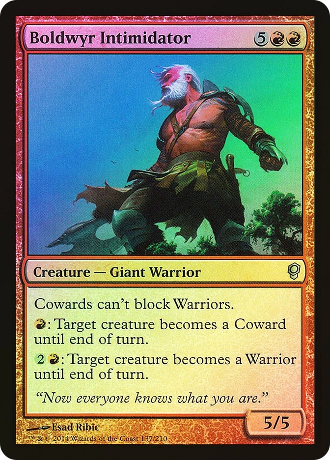 MTG FOIL Boldwyr Intimidator  - Conspiracy #137 - Image 1 of 1