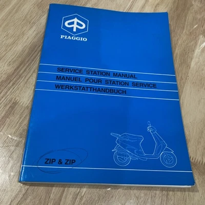 Piaggio PGO ZIP Y ZIP Revisión Técnica Manual De Taller Scooter Edición 1994 - Imagen 1 de 4