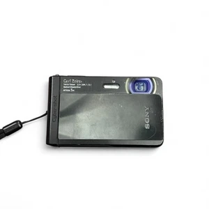 Sony Cyber-Shot DSC-TX30 18.2MP CMOS Digital Camera Black Waterproof 5.0x - Picture 1 of 12