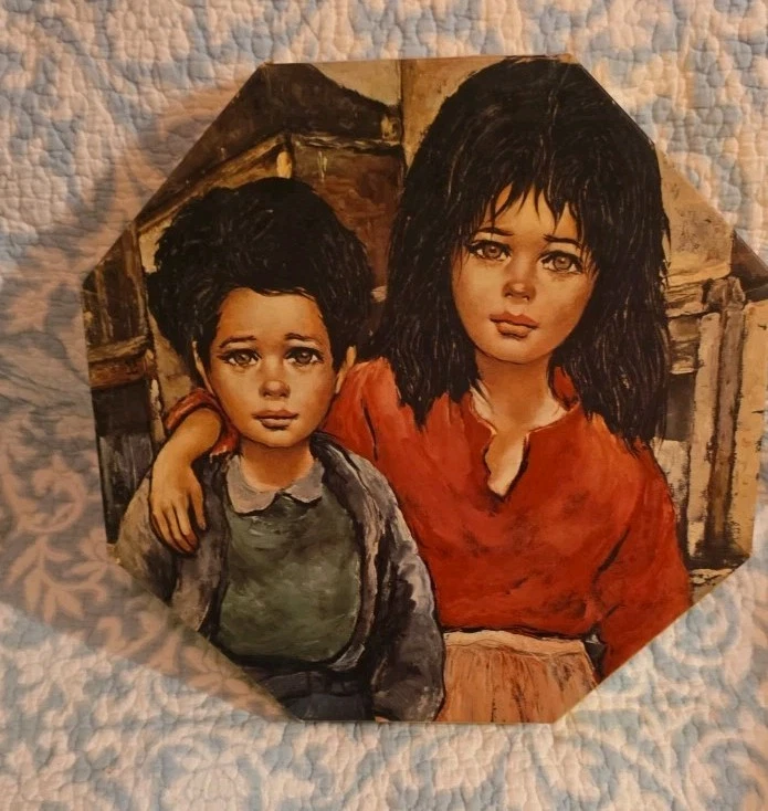 Octagonal Puzzle by Etienne Roth. Vintage Brother and Sister Milton Bradley  - Image 1 of 2