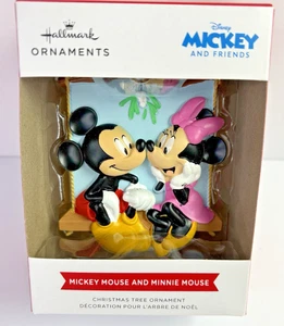 Hallmark Mickey and Minnie Mouse Christmas Ornament 2024-Disney - Picture 1 of 1