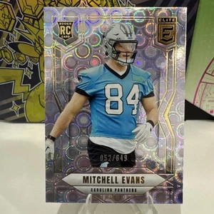 Pirámide de lavanda Mitchell Evans Elite 2025 Panini Donruss/649 (RC) - Imagen 1 de 3
