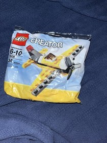 LEGO Creator 7808 Mini Airplane NEW! Yellow Prop Plane 66373