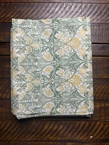 Williams Sonoma Morris & Co. x Williams Sonoma Bluebell Outdoor Tablecloth NWOT - Picture 1 of 4