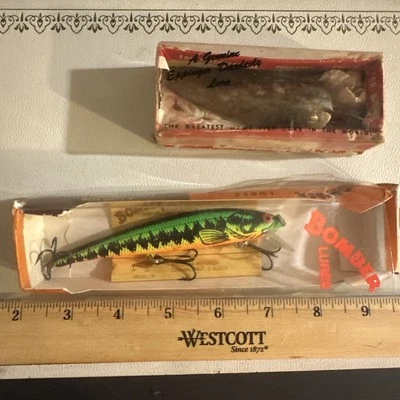 Two Vintage Lures One Never Used Both In Original Boxes - Image 1 of 4
