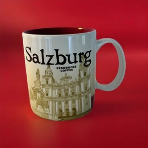 Tazza caffè Starbucks Salisburgo Austria 2014 Global Icon City da collezione 16 oz - Foto 1 di 5