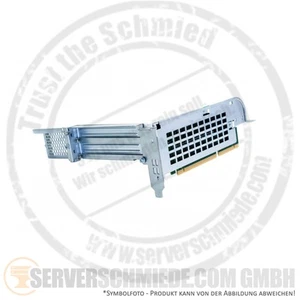 Fujitsu RX2540 M1 M4 Risercard 1x PCIe x4 1x PCIe x16 D3390-A11 GS 1 with Cage / - Zdjęcie 1 z 4