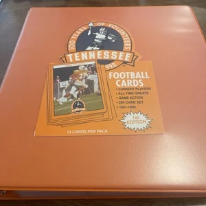 1990 TENNESSEE VOLUNTEERS FOOTBALL / COMPLETE 294 CARDS SET / 100 YEARS / VOLS - Picture 1 of 24