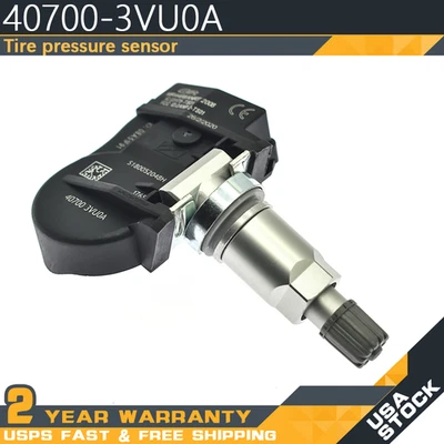 1x TPMS Tire Pressure Sensor 40700-3VU0A For Nissan Rogue Altima Infiniti 433MHz Foto 1 de 4