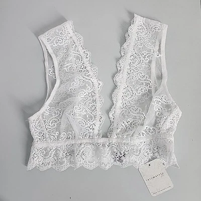NEW Free People Intimately Hearts So Fine Lace Tank Bralette Size Small - Image 1 of 4