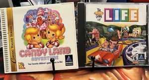 Hasbro Candy Land Adventure And The Game Of Life Pc Games, Vintage - Photo 1/13