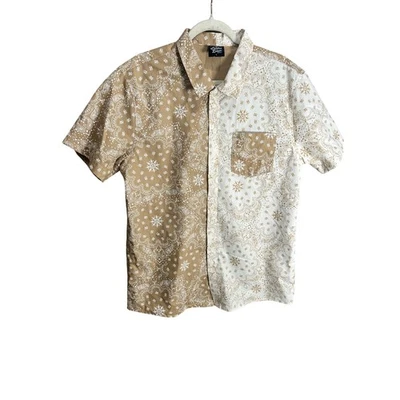 Original Deluxe Supply Men's L Button Shirt Aztec Boho Southwest Hippie Casual - Image 1 of 4