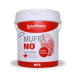 Pittura Antimuffa Lavabile Coprente Certificata Bianca MUFFA NO-LAVABILE IPIV - Foto 1 di 1