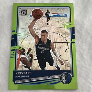 2020-21 Panini Donruss Optic Lime Green Prizm /#82 Kristaps Porzingis /149 - Picture 1 of 3