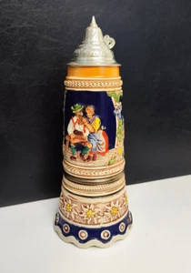 Boccale birra carillon GERZ Germany Mapsa Swiss musical movement - Foto 1 di 14